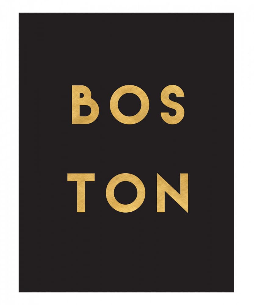 Modern Boston Gold by Emiliano Deificus — canvas wall art