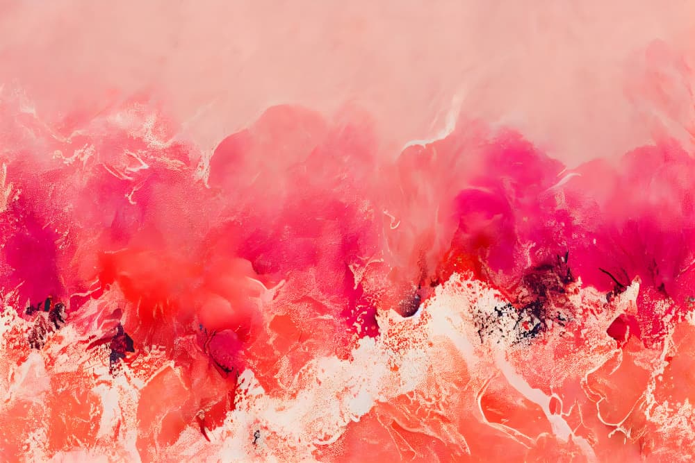 Crimson Horizon by Treechild — canvas wall art