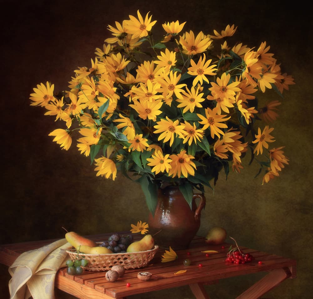 Rustic Fall Bounty by Tatyana Skorokhod — canvas wall art