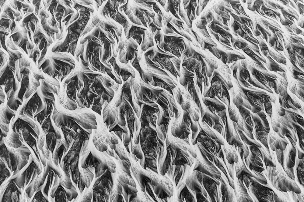 Braided River Delta Patterns by Peter Svoboda MQEP — canvas wall art