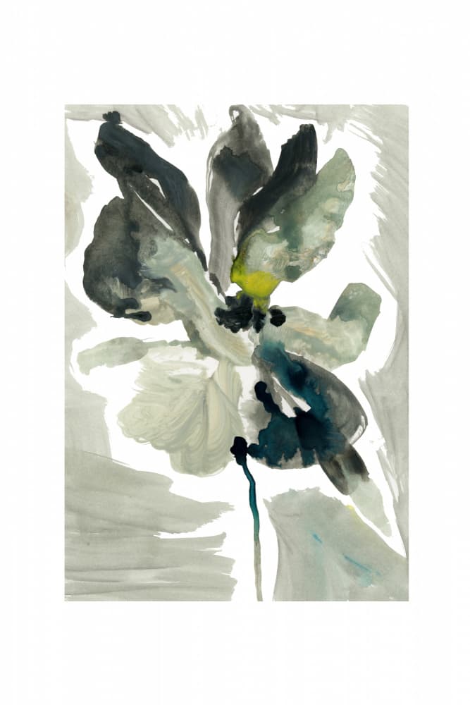 Muted Floral Abstract by cartissi — canvas wall art