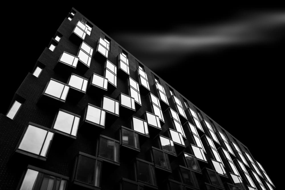 Modern Window Facade by Luigi Greco — canvas wall art