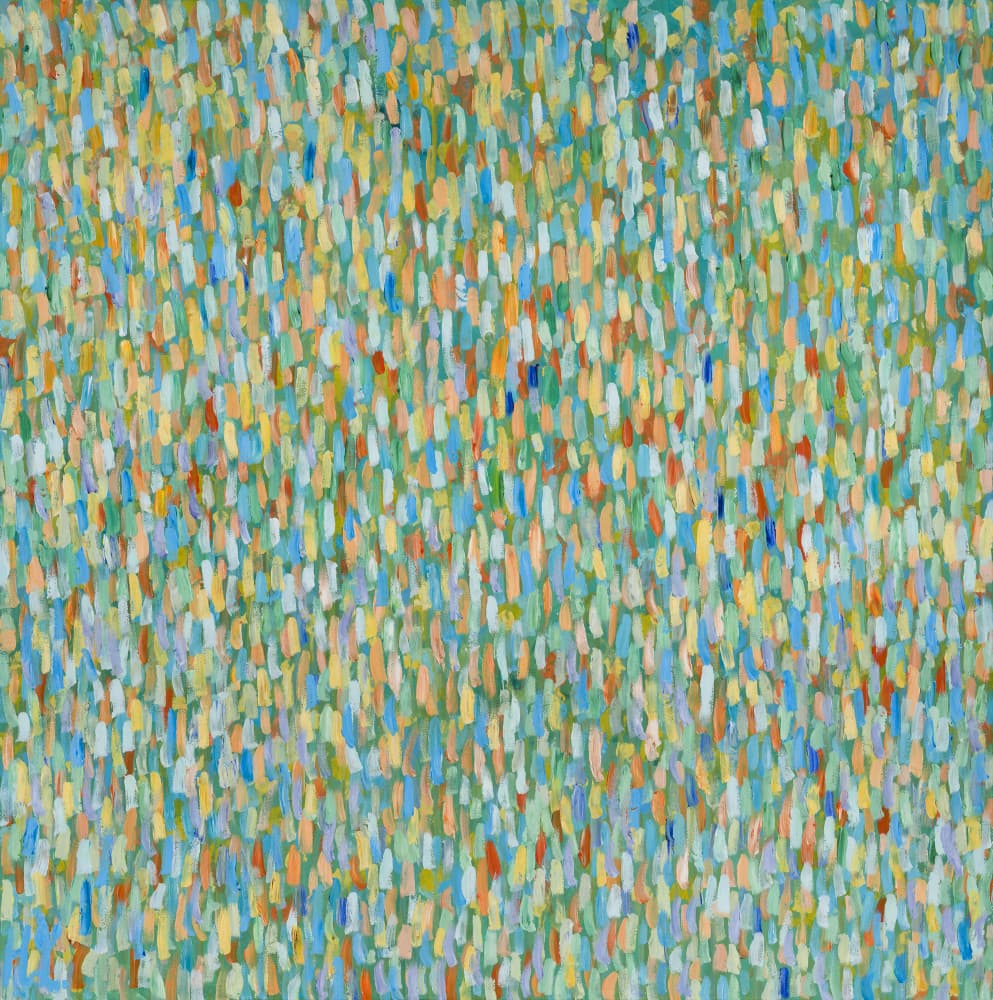Vibrant Abstract Meadow by Helen Joynson — canvas wall art