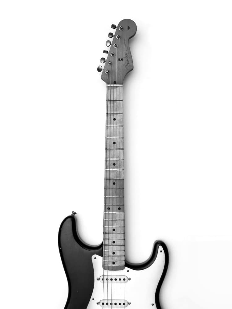 Classic Electric Guitar by David Drake — canvas wall art