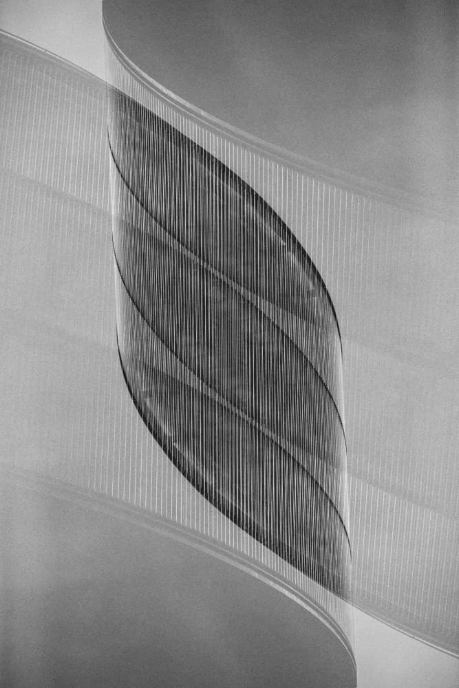 Sleek Geometric Flow by IPPEI KOGATA — canvas wall art