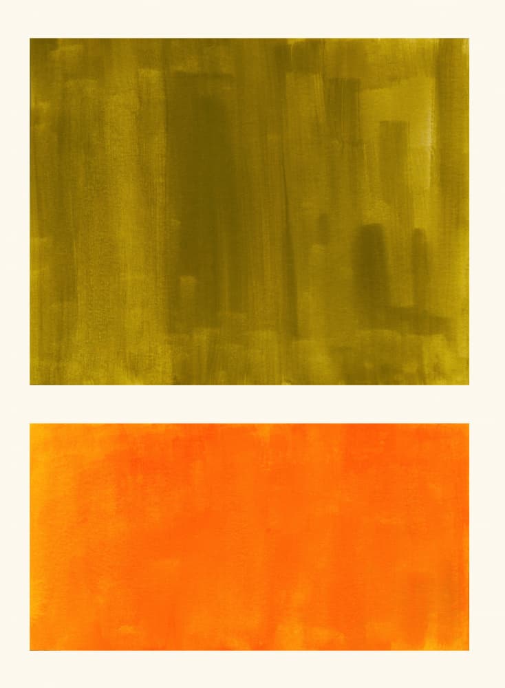 Abstract Color Blocks by Ejaaz Haniff — canvas wall art