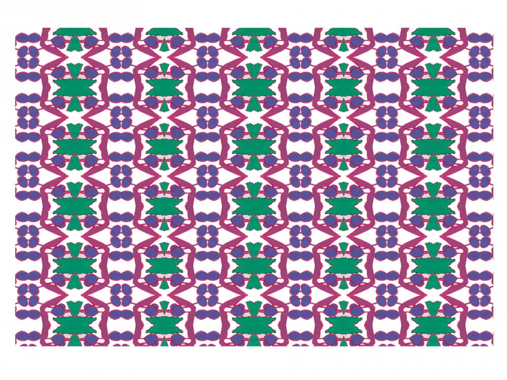 Vibrant Abstract Pattern by Breanna Megan Studio — canvas wall art