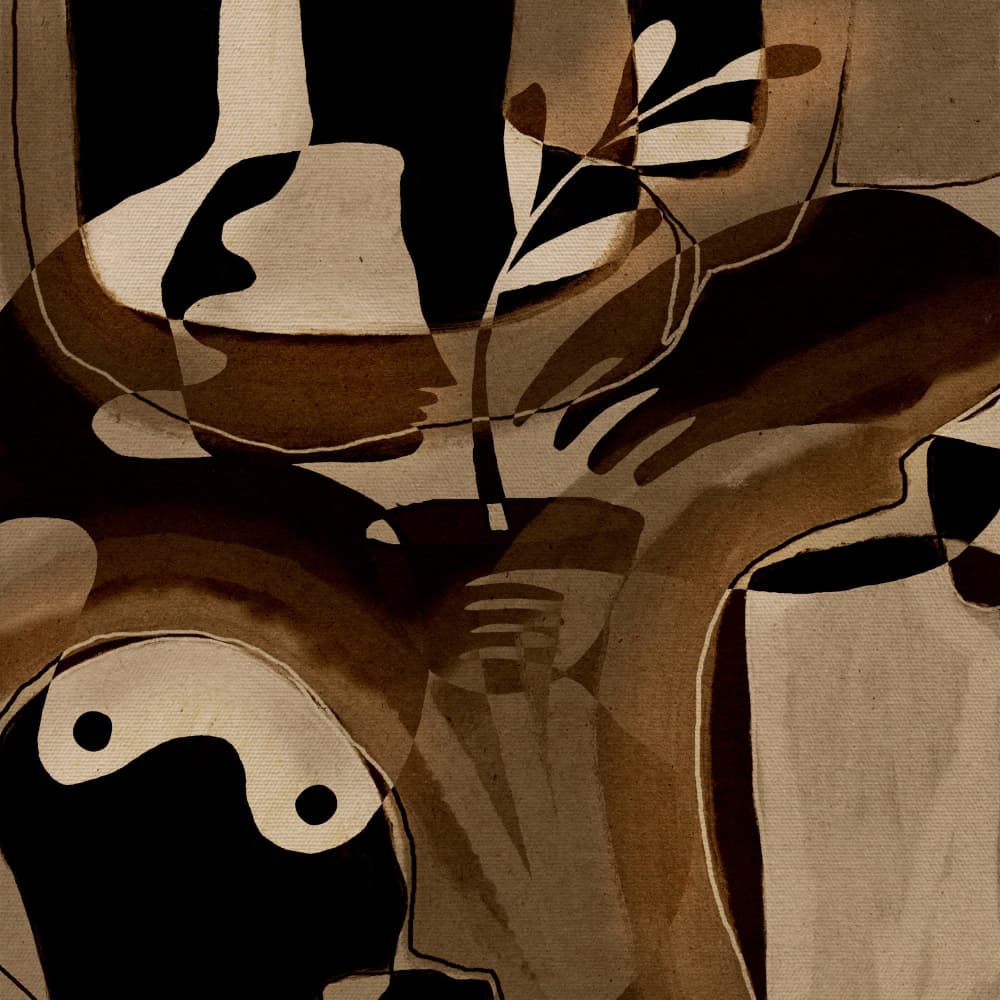 Becoming 4 by Shatha Al Dafai — canvas wall art