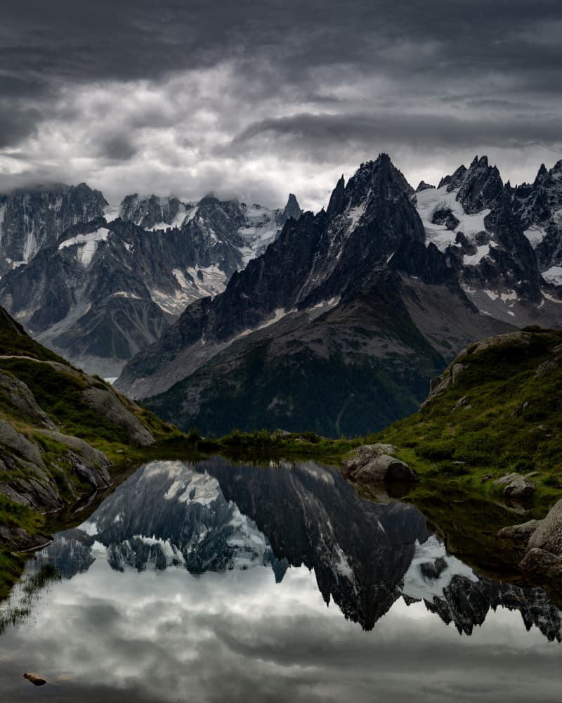 Majestic Alpine Reflection by Gonçalo Capitão — canvas wall art