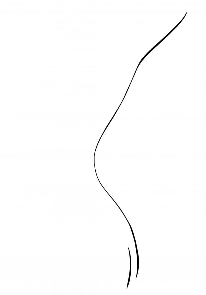 Elegant Female Silhouette by Pictufy Studio II — canvas wall art