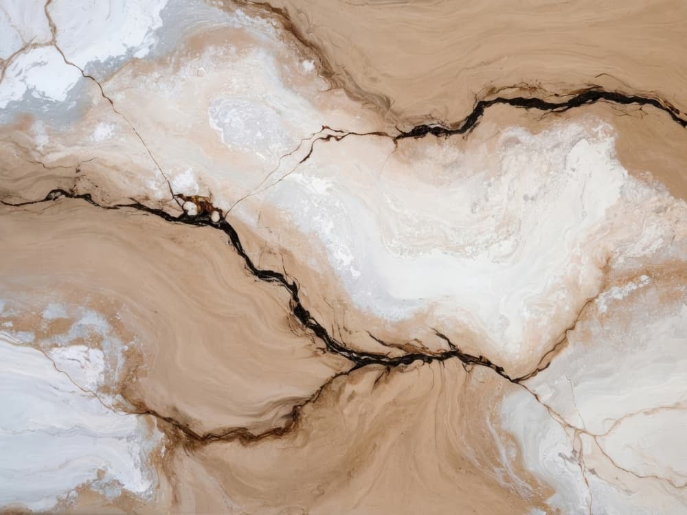 Fluid Marble Veins by Alpenglow Workshop — canvas wall art