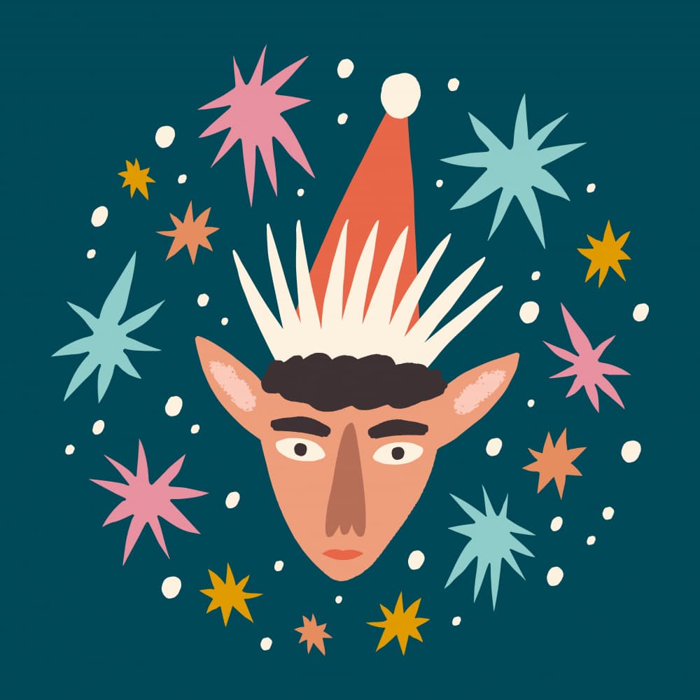 Happychristmasno42 by Treechild — canvas wall art