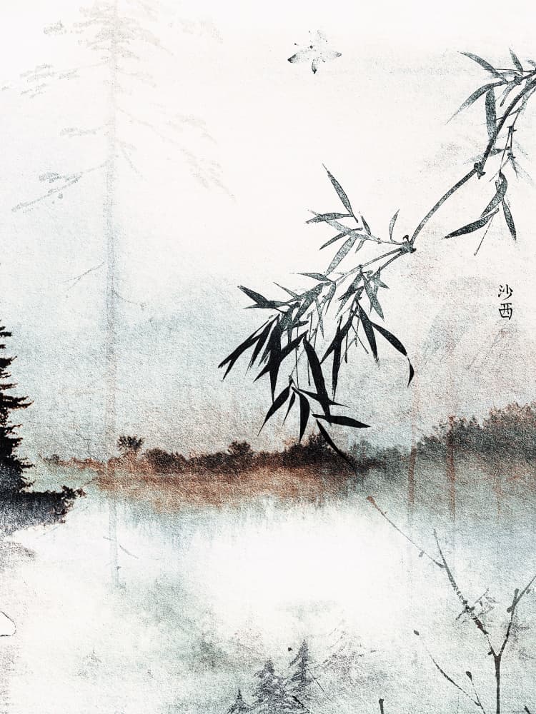 Whispers of Bamboo by Treechild — canvas wall art