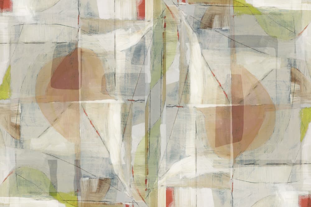 Soft Abstract Forms by cartissi — canvas wall art