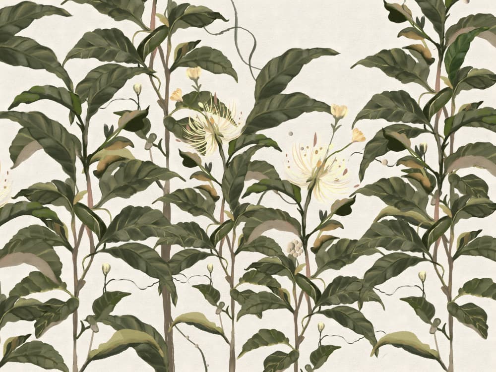 Lush Green Botanicals by Josie George — canvas wall art
