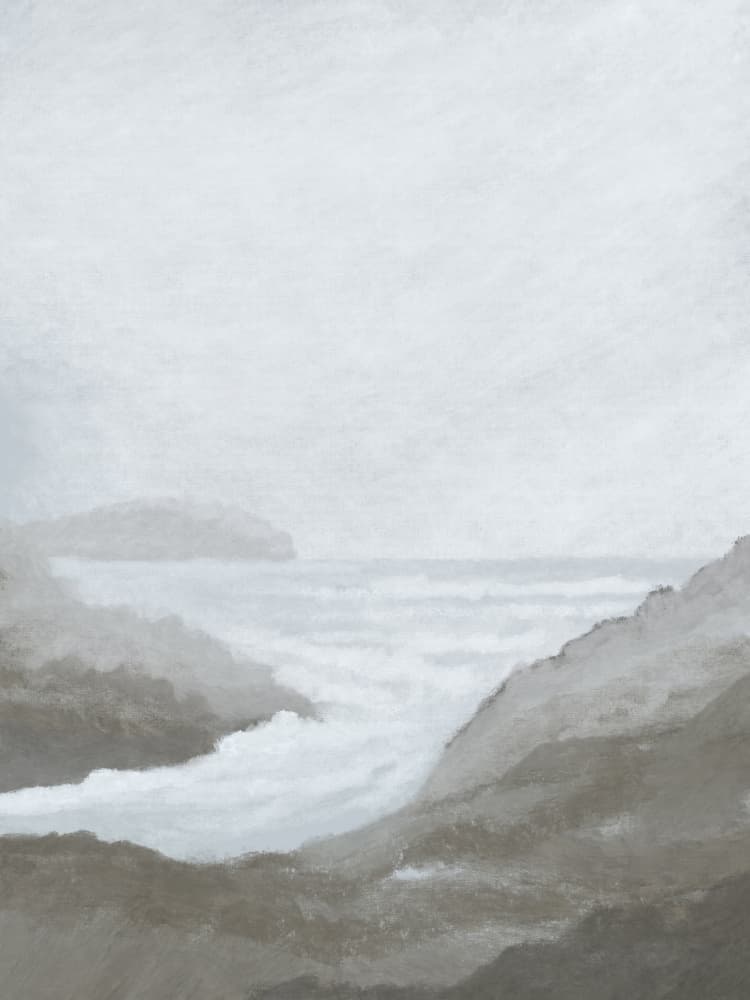 Morning Spray by Dan Hobday — canvas wall art