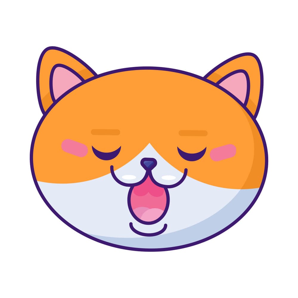 Happy Blushing Shiba Face by Marika Barsrsind — canvas wall art