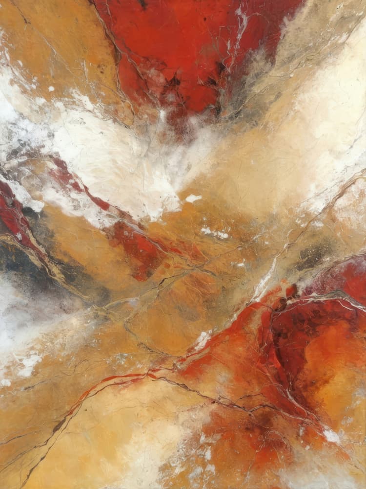 Abstract Desert Landscape by Alpenglow Workshop — canvas wall art