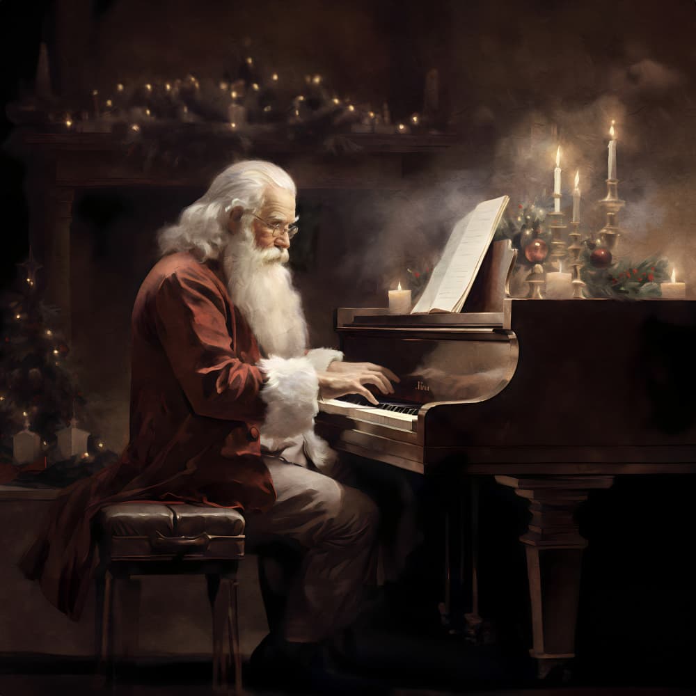 Melody of Winter by Emel Tunaboylu — canvas wall art