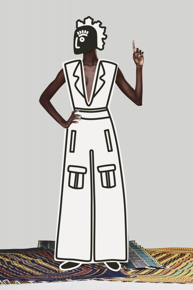 Dress Well but Keep It Simple by amini54 — canvas wall art