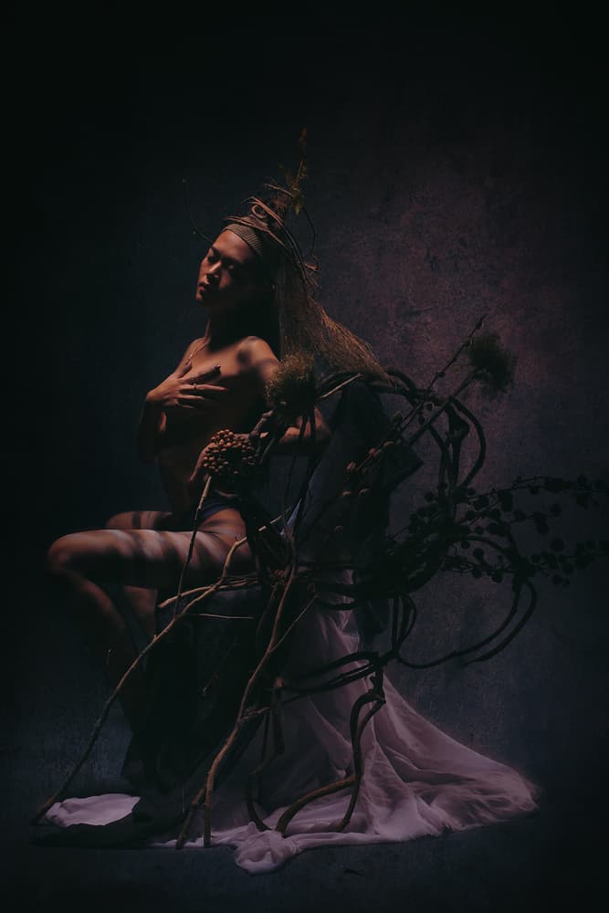 Ethereal Dark Form by Hari Sulistiawan — canvas wall art