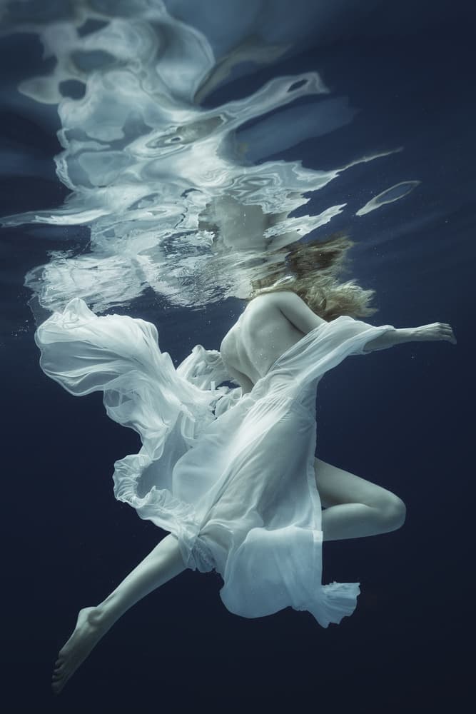 Underwater Dream Dance by Dmitry Frizel — canvas wall art