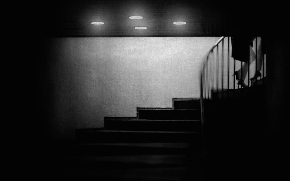 Elegant Steps in Shadow by Teruhiko Tsuchida — canvas wall art