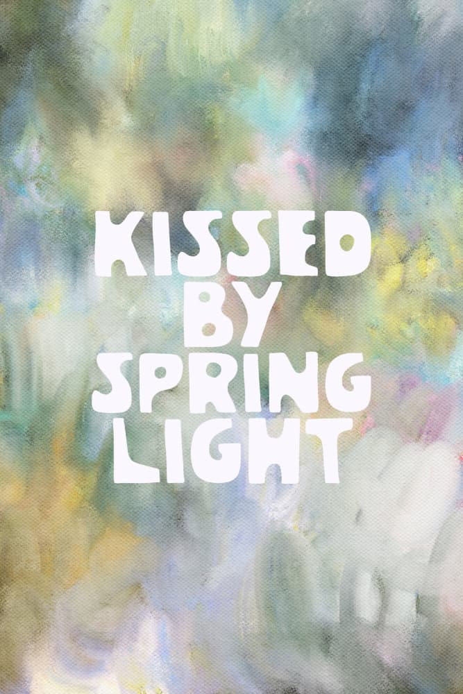 Kissed By Spring Light by Treechild — canvas wall art