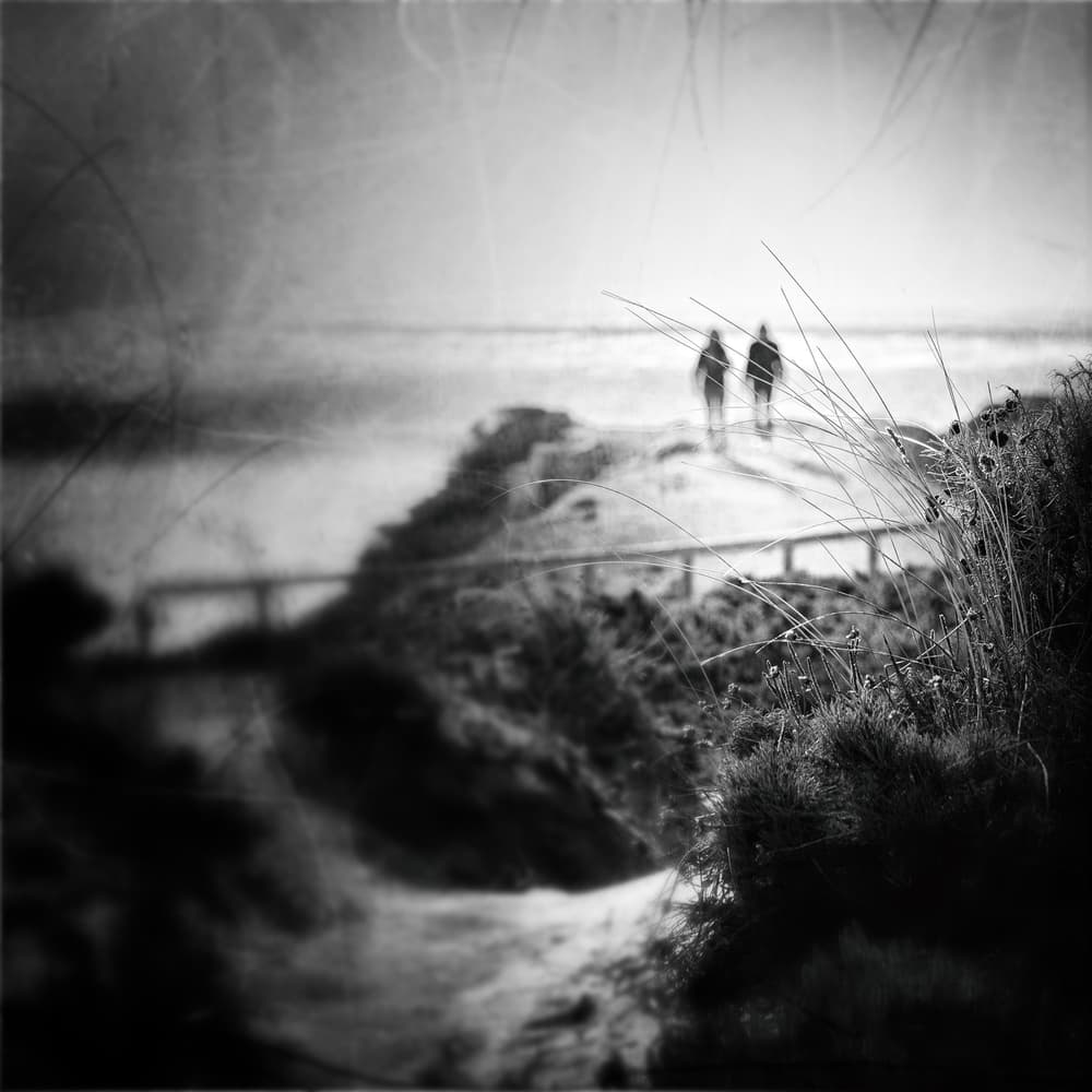 Path to the Sea by Ina Tänzer — canvas wall art