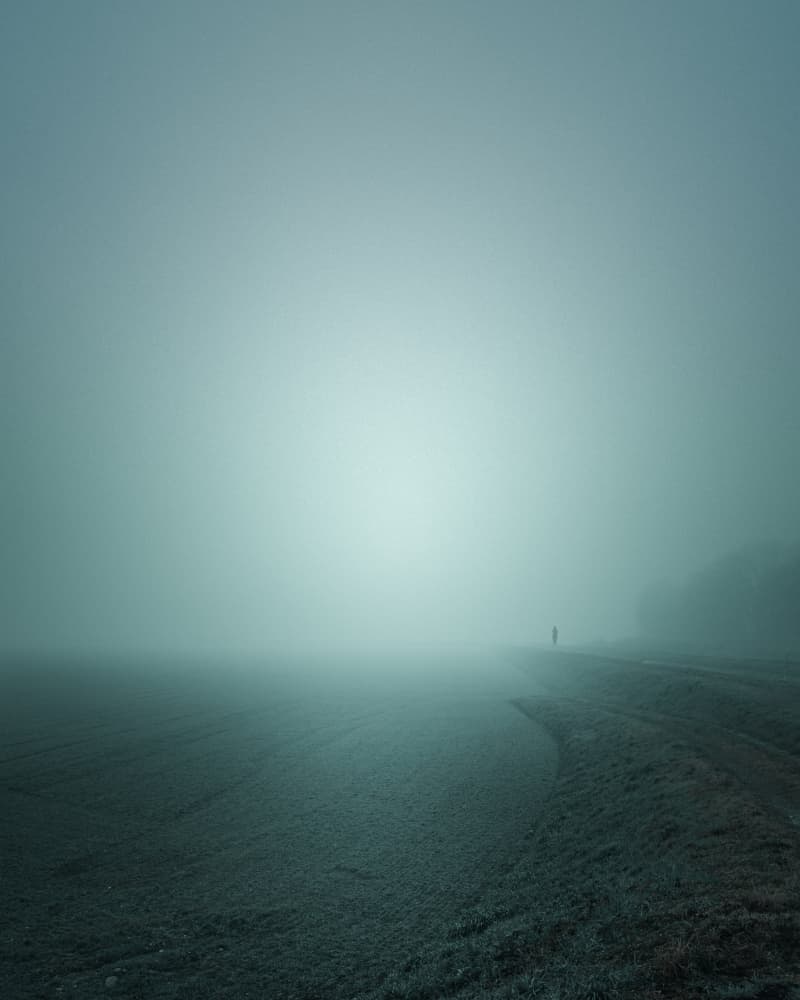 Serene Misty Morning by Andrea Fraccaroli — canvas wall art