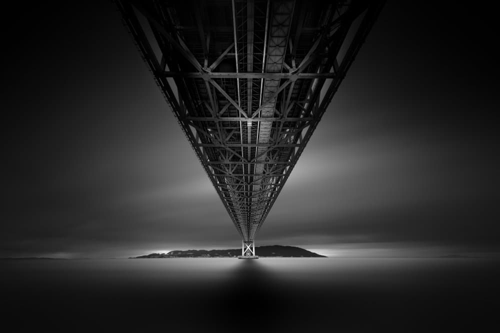 Infinite Bridge Horizon by Yoshihiko Wada — canvas wall art