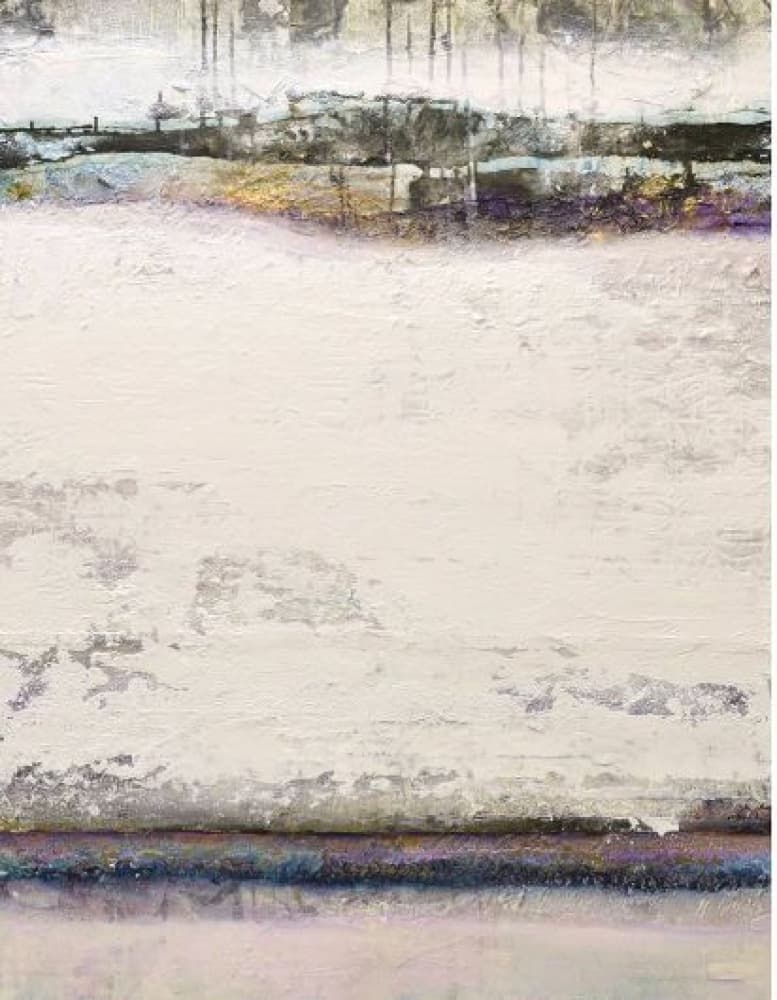 Serene Abstract Landscape by Deb Chaney — canvas wall art