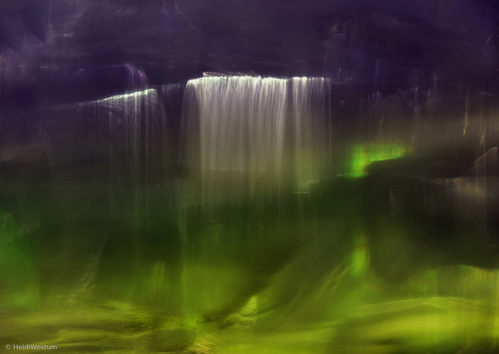 Luminous Green Waters by Heidi Westum — canvas wall art