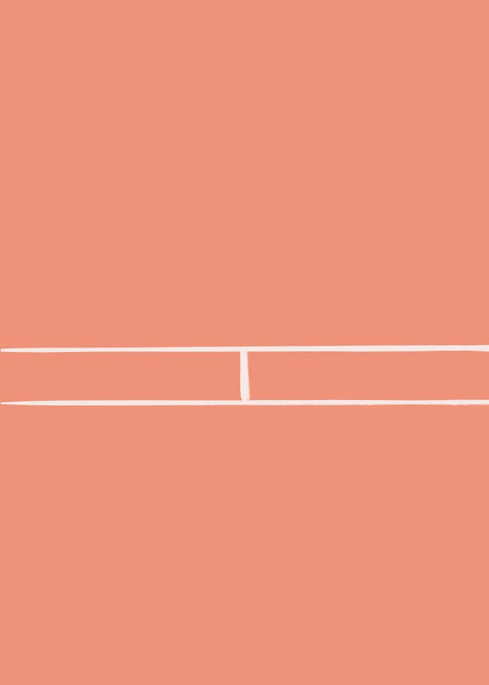 Tennislines by Treechild — canvas wall art