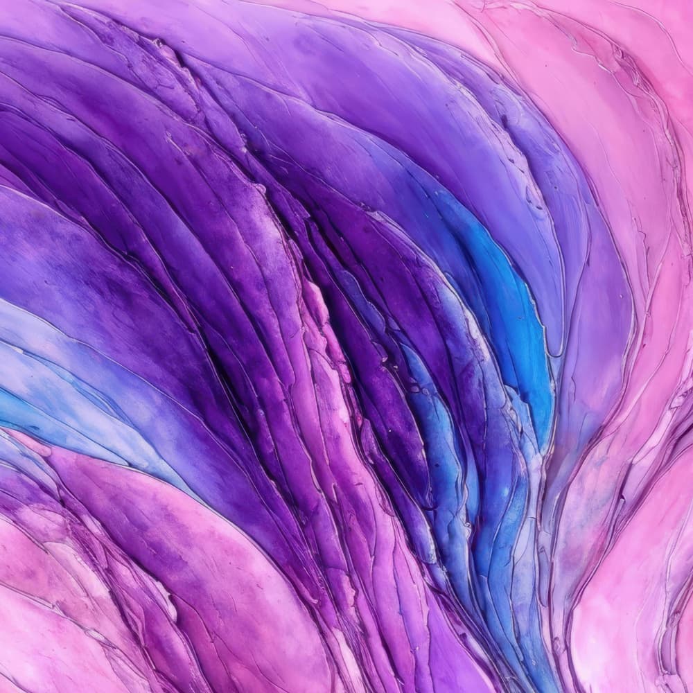 Ethereal Purple Flow by Alpenglow Workshop — canvas wall art