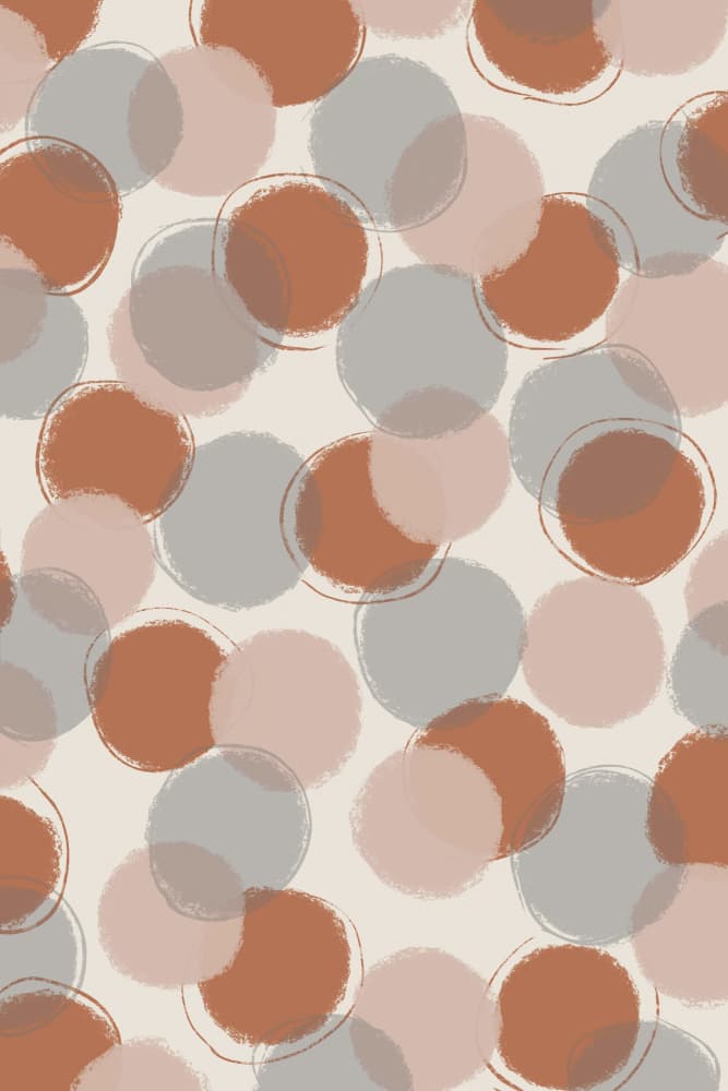 Muted Circle Dance by Treechild — canvas wall art