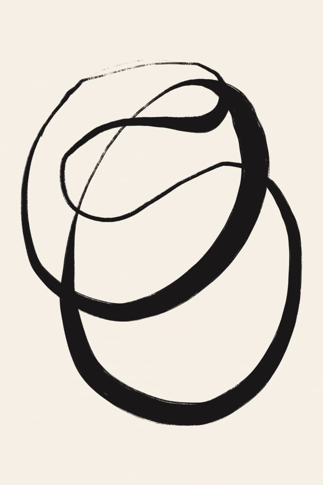 Simplelineartno02 by Treechild — canvas wall art