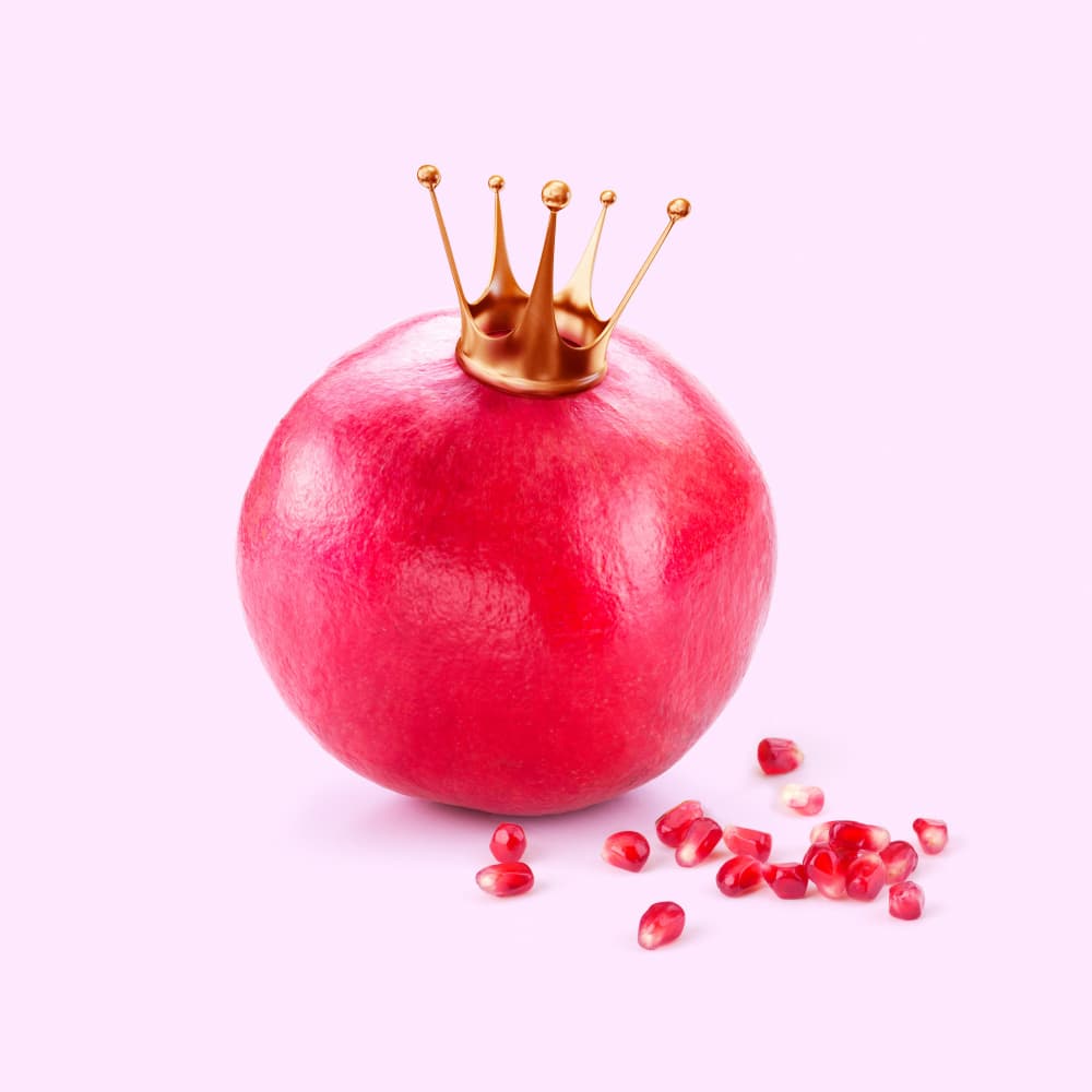Royal Pomegranate Crown by Artem Pozdniakov — canvas wall art