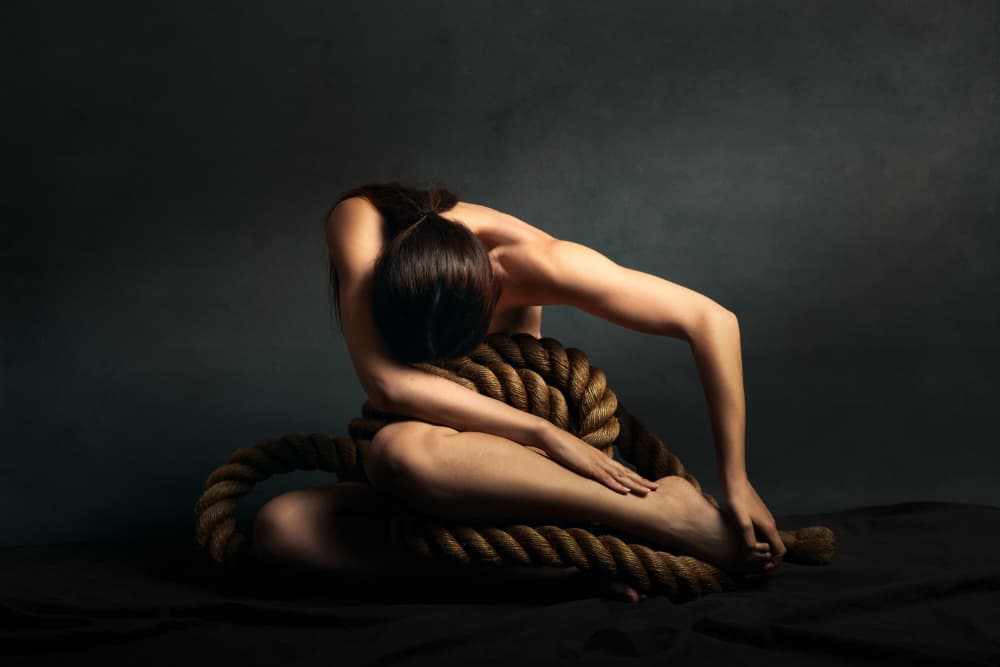 Bound by Rope by Ray Fritz — canvas wall art