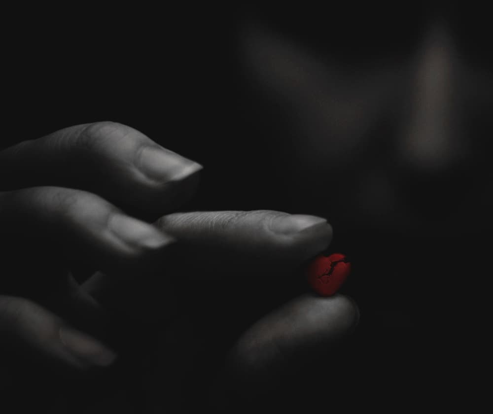 Broken Heart In Hand by Aleksandr Sumarokov — canvas wall art