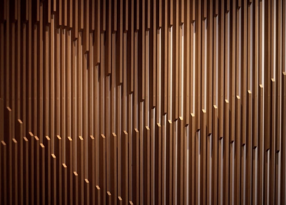 Rhythmic Wood Texture by Ivan Huang — canvas wall art