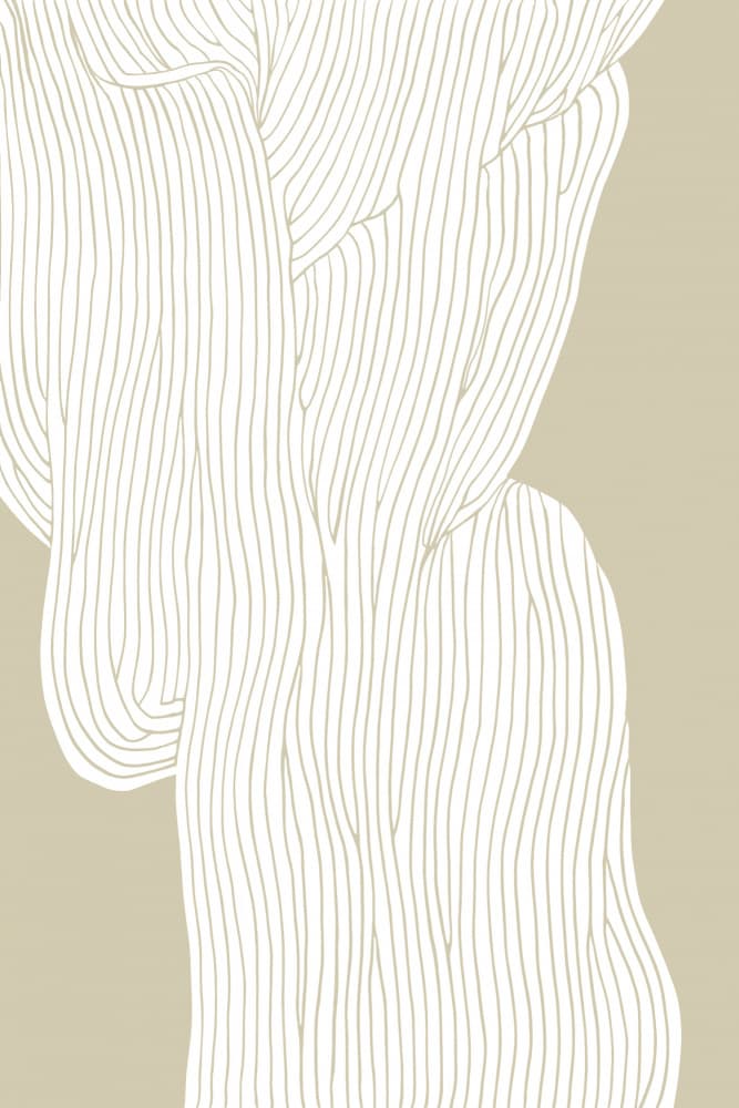 Flowing Line Harmony by Treechild — canvas wall art