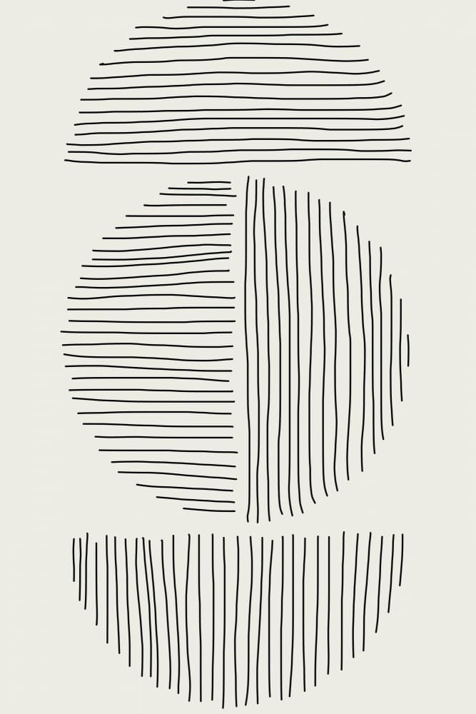 Balanced Line Forms by jay stanley — canvas wall art