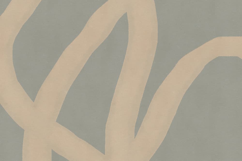 Flowing Organic Shapes by Dina Dankers — canvas wall art