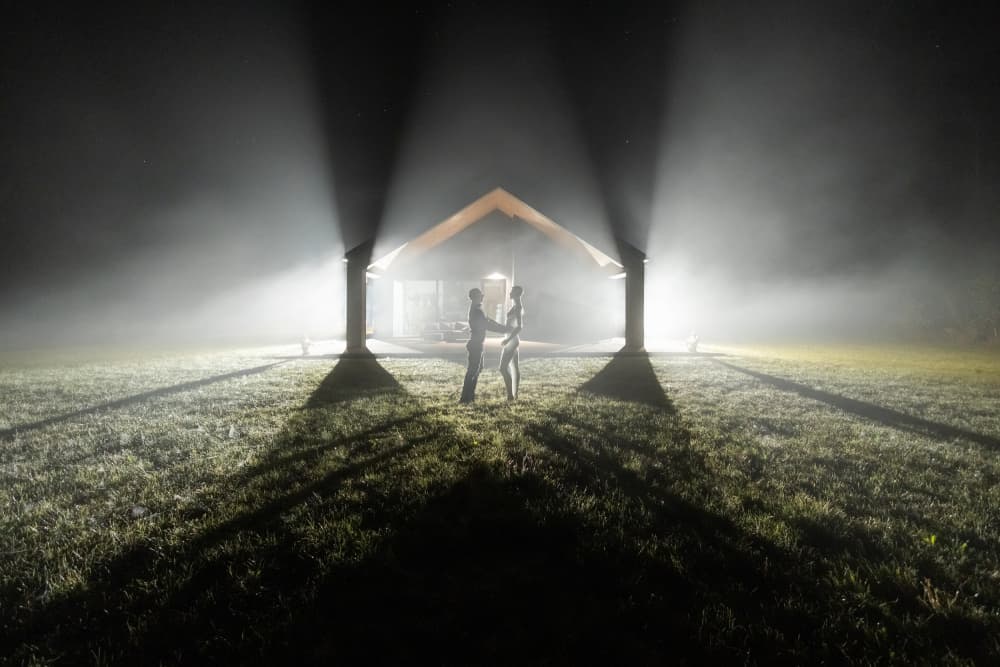 Ethereal Night Embrace by Leszek Paradowski — canvas wall art
