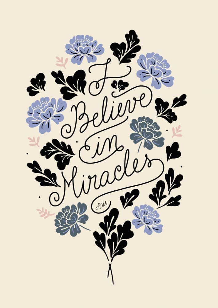 Miracles by Anis Illustration — canvas wall art