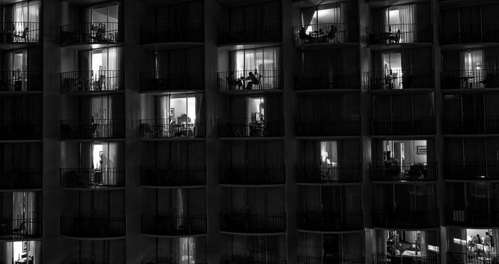 City Window Stories by Ashley Sowter — canvas wall art