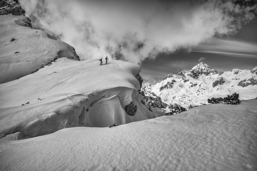 High Mountain Adventure by Aleš Klabus — canvas wall art