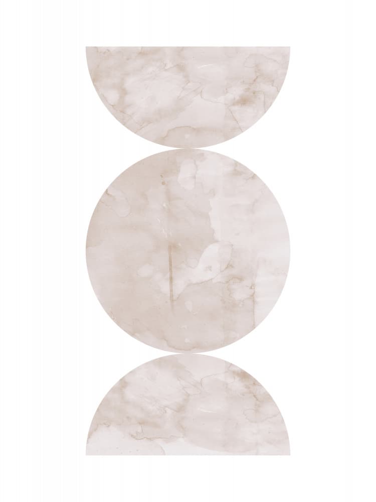 Organic Geometric Balance by Vitor Costa — canvas wall art