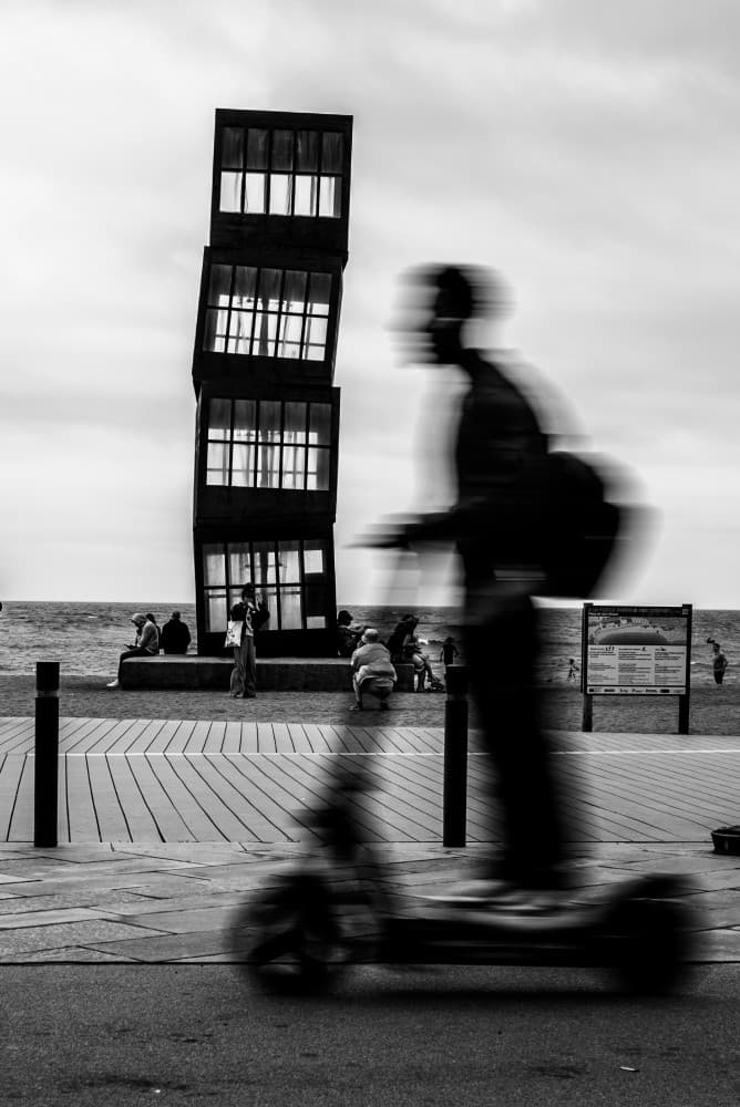 Dynamic Urban Coast Motion by Christian Schmahl — canvas wall art